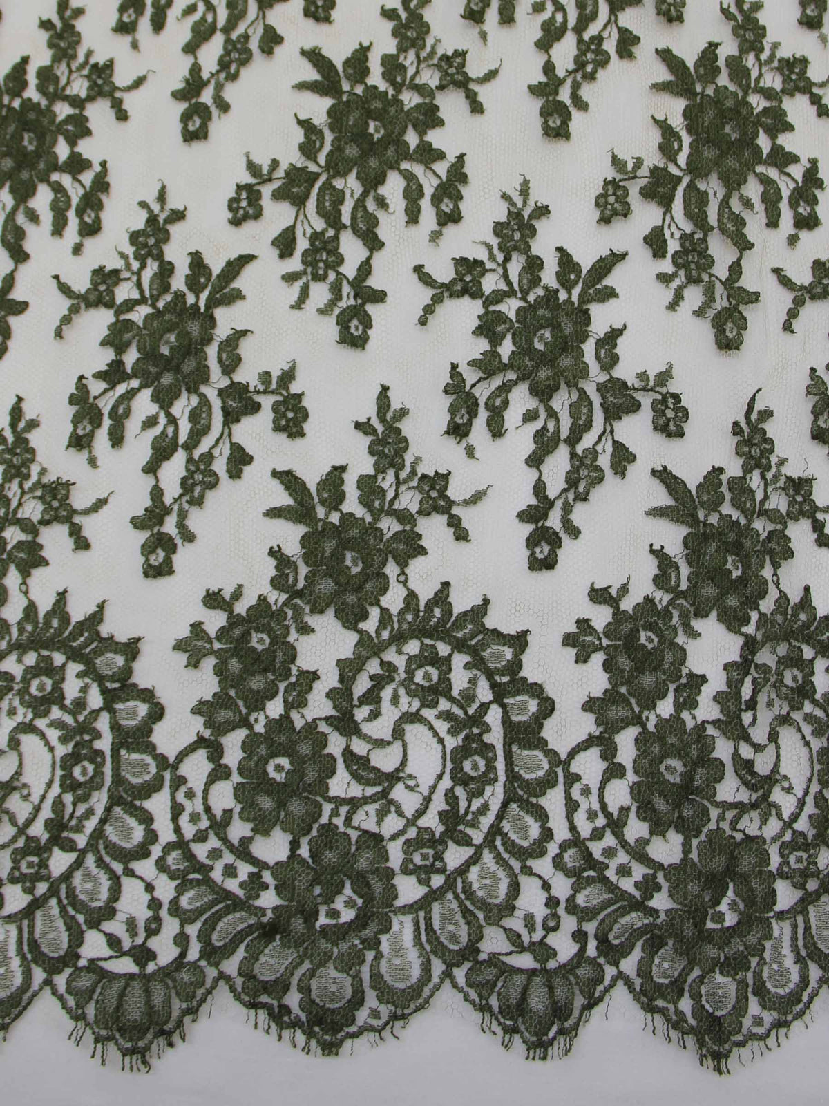 Dentelle Vert Olive - Eleanor.