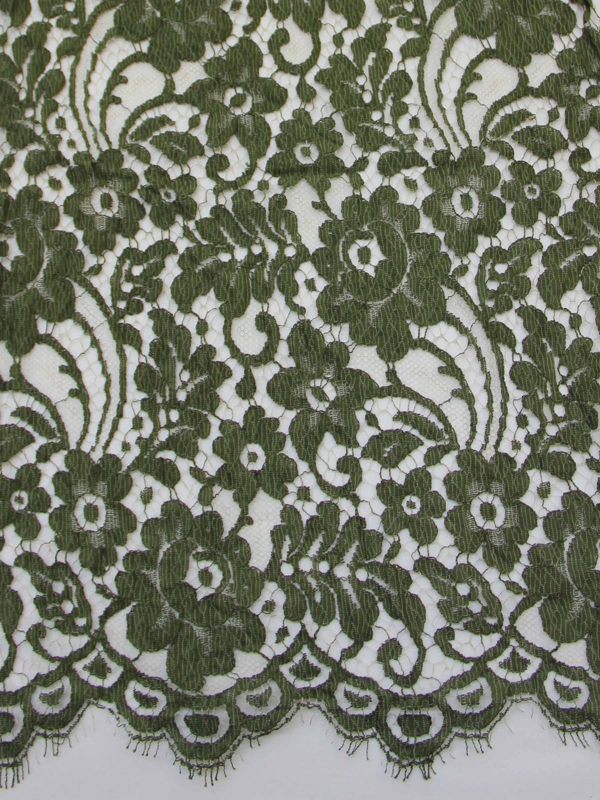 Dentelle Vert Olive - Jemima.