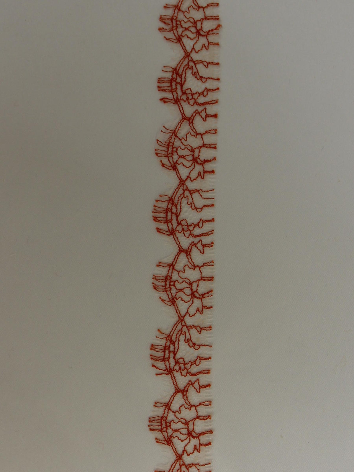 Bordure en dentelle orange - Anna.