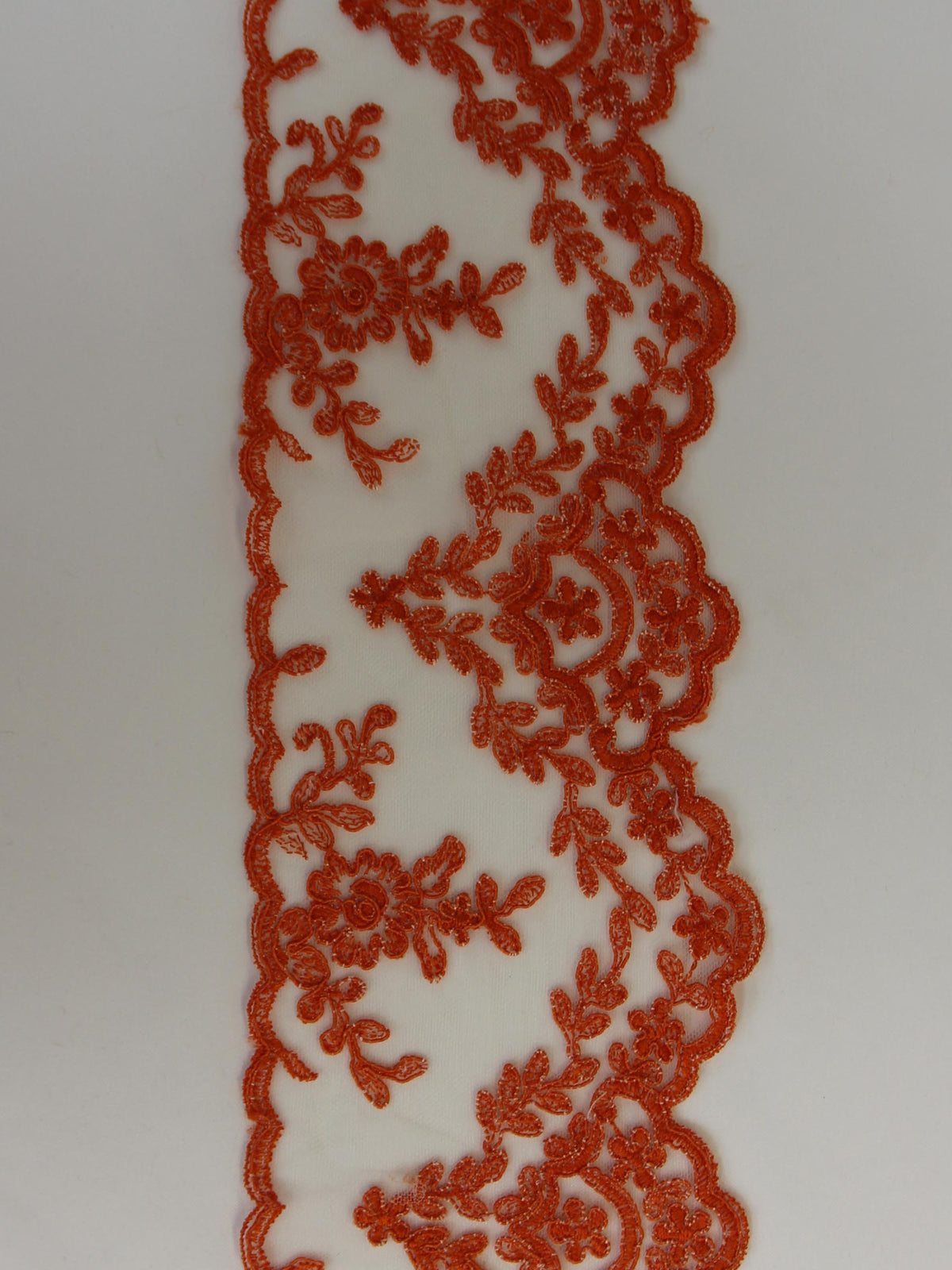 Bordure en dentelle orange - Kansas.