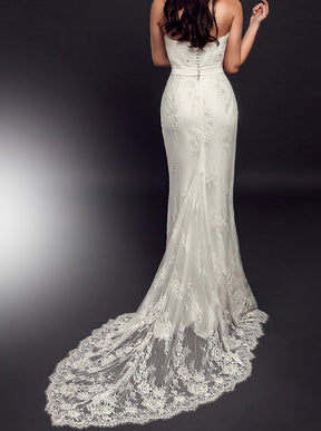 Dentelle Perlée Ivoire – Valérie