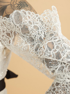 Dentelle Cordonnée Ivoire - Raven
