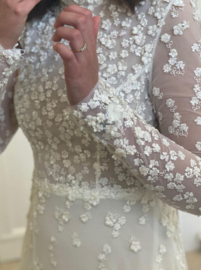 Dentelle Brodée Ivoire - Rowan