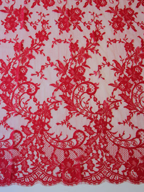 Dentelle Chantilly Écarlate - Kate