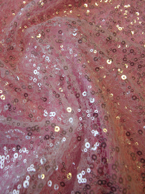Tulle ivoire avec sequins - Flicker