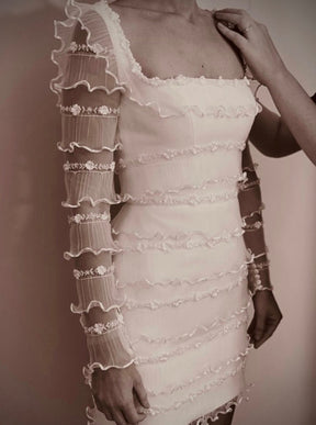 Dentelle 3D Ivoire - Araceli