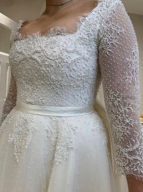 Dentelle Perlée Ivoire - Sincère