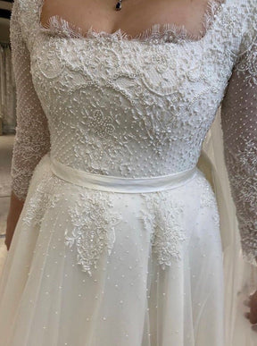 Dentelle Perlée Ivoire - Sincère