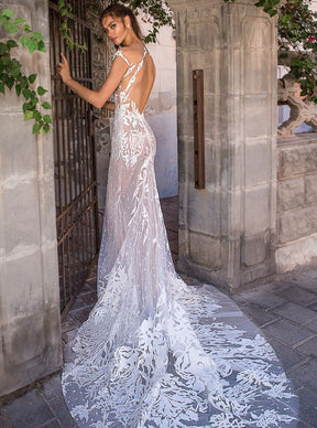 Dentelle Brodée Ivoire - Heike