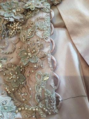 Dentelle Perlée Blush - Renata