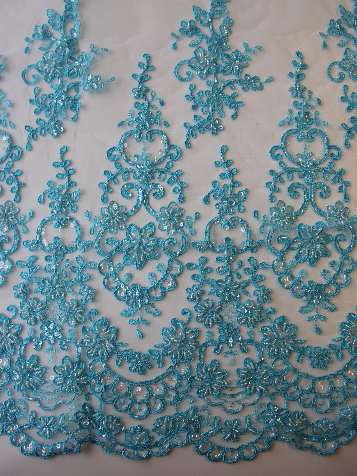 Dentelle Turquoise  - Alexandra.