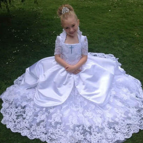 Dentelle perlée blanche - Victoria