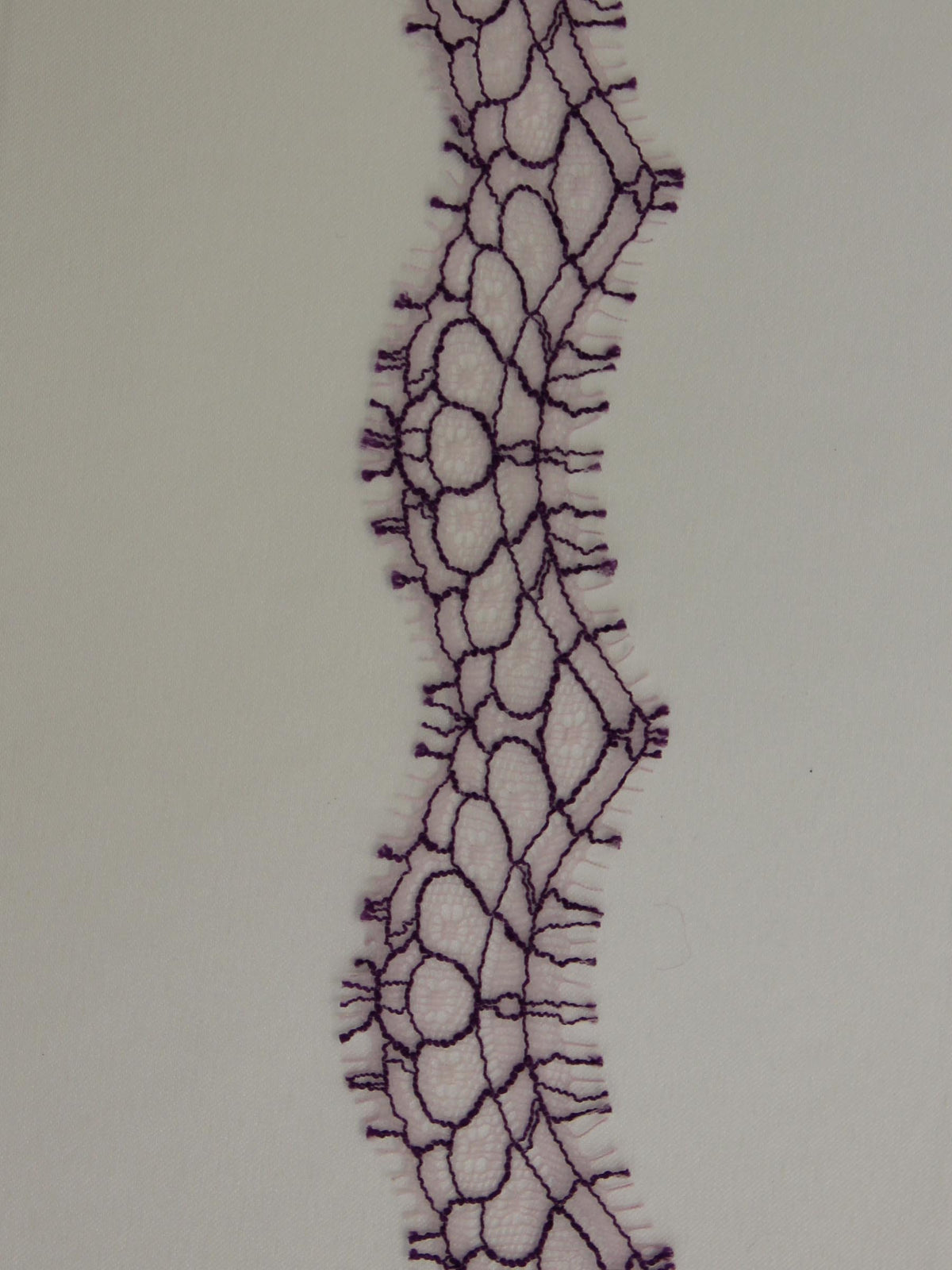 Bordure en dentelle violette - Darcey.