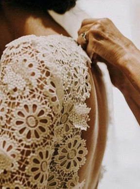 Dentelle Guipure Ivoire - Vita