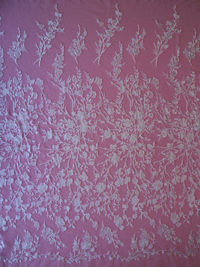 Dentelle Blanche Brodée - Janine