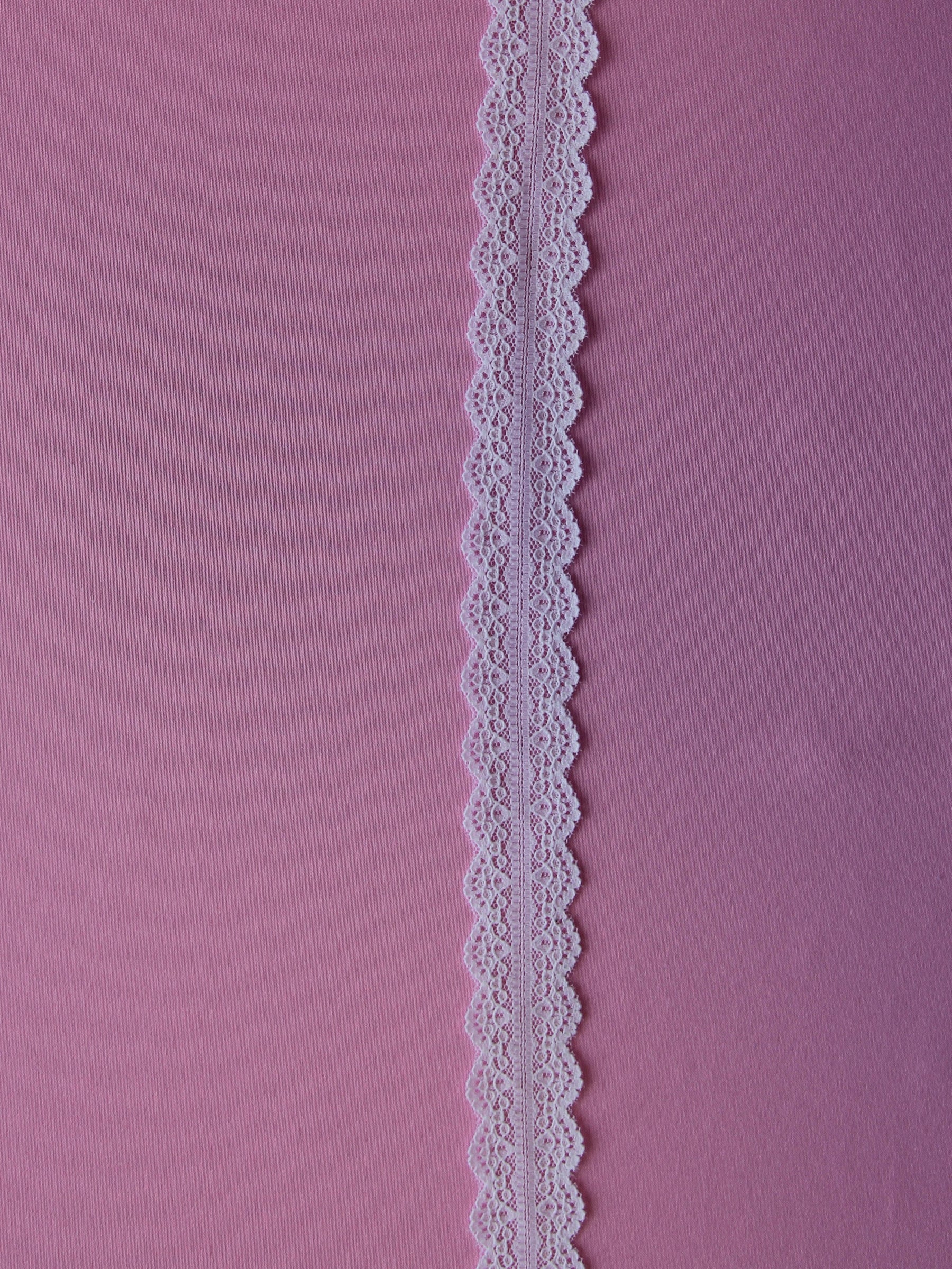 Galon de Dentelle Blanc - Beech